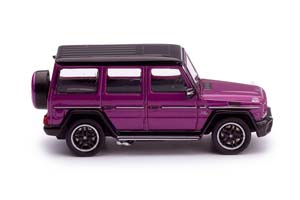 MERCEDES W463 AMG G65 G-CLASS 2015 PURPLE METALLIC | МЕРСЕДЕС ГЕЛЕНДВАГЕН ГЕЛИК ГЕЛЕНТВАГЕН ГЕЛЕК (ДЛИНА МОДЕЛИ 3-5 СМ) — фото 5