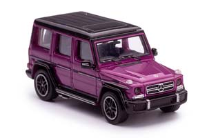 MERCEDES W463 AMG G65 G-CLASS 2015 PURPLE METALLIC | МЕРСЕДЕС ГЕЛЕНДВАГЕН ГЕЛИК ГЕЛЕНТВАГЕН ГЕЛЕК (ДЛИНА МОДЕЛИ 3-5 СМ) — фото 6