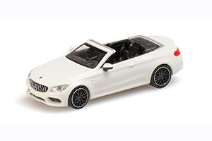 MERCEDES-AMG C 63 C-CLASS CABRIOLET 2016 WHITE (ДЛИНА МОДЕЛИ 3-5 СМ)