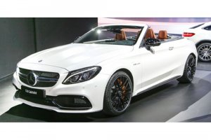MERCEDES-AMG C 63 C-CLASS CABRIOLET 2016 RED METALLIC (ДЛИНА МОДЕЛИ 3-5 СМ) — фото 2