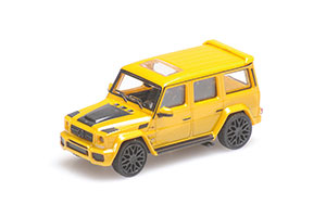 MERCEDES BRABUS 850 6.0 BITURBO WIDESTAR AUF BASIS MERCEDES AMG G 63 2015 YELLOW (ДЛИНА МОДЕЛИ 3-5 СМ)