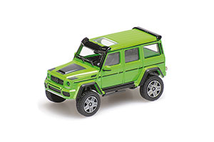 MERCEDES W463 BRABUS 4x4 G500 2016 GREEN / МЕРСЕДЕС ГЕЛЕНДВАГЕН ГЕЛИК ЗЕЛЕНЫЙ (ДЛИНА МОДЕЛИ 3-5 СМ)