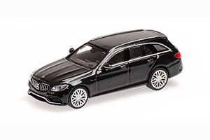 MERCEDES-AMG S205 C 63 T-MODELL 2019 BLACK METALLIC (ДЛИНА МОДЕЛИ 3-5 СМ)