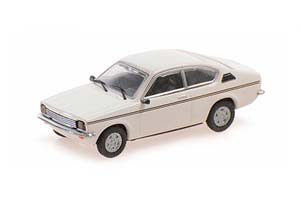 OPEL KADETT C COUPE 1973, WHITE (ДЛИНА МОДЕЛИ 3-5 СМ)