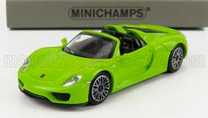 PORSCHE 918 SPYDER 2013, YELLOW (ДЛИНА МОДЕЛИ 3-5 СМ)