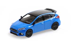 FORD FOCUS RS 2018 BLUE W/BLACK ROOF 