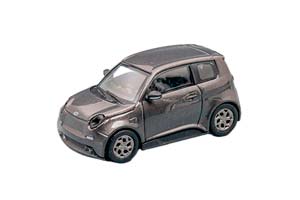 E.GO LIFE MICROCAR 2018, GREY MET (ДЛИНА МОДЕЛИ 3-5 СМ)