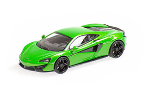 MCLAREN 570S 2019 GREEN (ДЛИНА МОДЕЛИ 3-5 СМ)