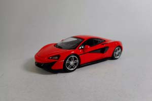 MCLAREN 570 S, RED (ДЛИНА МОДЕЛИ 3-5 СМ)