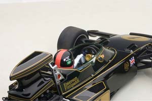 LOTUS 72 E FITTIPALDI #1 WITH DRIVER FIGURINE FITTED COMPOSITE MODEL/NO OPENINGS 1973, — фото 4