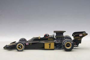 LOTUS 72 E FITTIPALDI #1 WITH DRIVER FIGURINE FITTED COMPOSITE MODEL/NO OPENINGS 1973, — фото 5