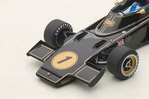 LOTUS 72 E FITTIPALDI #1 WITH DRIVER FIGURINE FITTED COMPOSITE MODEL/NO OPENINGS 1973, — фото 7
