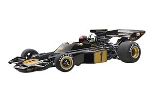 LOTUS 72 E FITTIPALDI #1 WITH DRIVER FIGURINE FITTED COMPOSITE MODEL/NO OPENINGS 1973, — фото 1