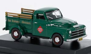 DODGE B-1B PICK UP REA USA 1948, DARK GREEN (ДЛИНА МОДЕЛИ 3-5 СМ)