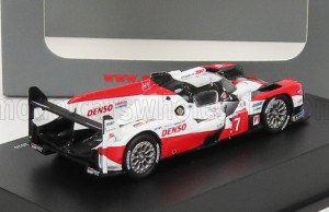 TOYOTA TS050 2.4L HYBRID TURBO V6 TEAM TOYOTA GAZOO RACING N7 3RD 24H LE MANS (2020) M.CONWAY - K.KOBAYASHI - J.M.LOPEZ, RED WHITE (ДЛИНА МОДЕЛИ 3-5 СМ) — фото 2
