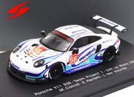 PORSCHE 911 991-2 RSR 4.0L TEAM PROJECT 1 N56 24H LE MANS (2020) M.CAIROLI - E.PERFETTI - L.TEN VOORDE, WHITE LIGHT BLUE