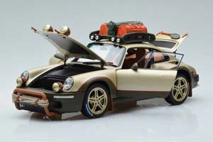 PORSCHE 911 RUF RODEO PROTOTYP 2020 LIGHT GOLD/DARK GREEN — фото 3