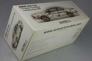 BMW 635 CSI EUROPEAN TOURINGCAR CHAMPIONSHIP 1984 #8 WHITE — фото 12