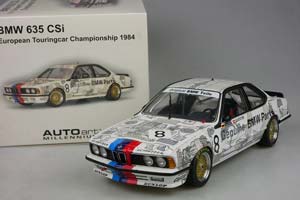 BMW 635 CSI EUROPEAN TOURINGCAR CHAMPIONSHIP 1984 #8 WHITE — фото 10
