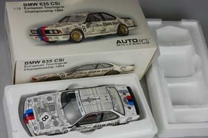 BMW 635 CSI EUROPEAN TOURINGCAR CHAMPIONSHIP 1984 #8 WHITE — фото 11