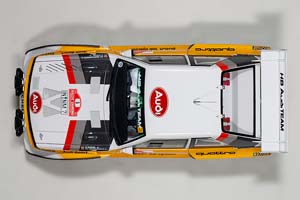 AUDI QUATTRO S1 #5 RALLY SAN REMO WINNER W.ROHRL/C.GEISTDORFER1985 WHITE/YELLOW — фото 14