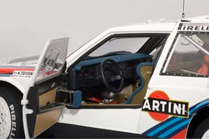 LANCIA DELTA S4 MARTINI RACING N 6 WINNER RALLY RAC LOMBARD 1985 HENRI TOIVONEN NEIL WILSON — фото 3