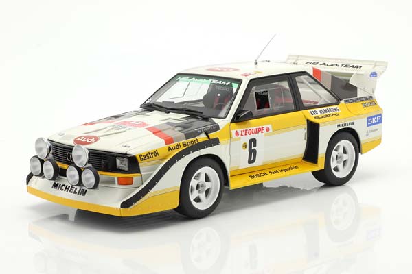 AUDI SPORT QUATTRO S1 NO 6 RALLY MONTE CARLO 1986