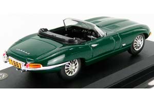 JAGUAR E-TYPE CABRIOLET 1961 GREEN — фото 2