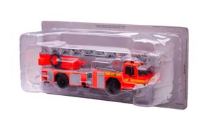 IVECO MAGIRUS DLK 23-12 FIRE ENGINE ORANGE WHITE — фото 4