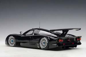 NISSAN R390 GT1 LM 1998 BLACK — фото 2