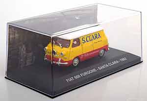 FIAT 600 FURGONE SANTA CLARA 1962 YELLOW RED — фото 3