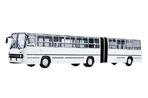 IKARUS 280 PLANETARY DOORS (USSR RUSSIAN BUS) 1980 WHITE | ИКАРУС 280 ГАРМОШКА ПЛАНЕТАРНЫЕ ДВЕРИ 