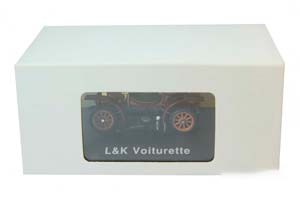 LAURIN KLEMENT VOITURETTE 1905 PURPLE RED / ЛОРИН КЛЕМЕНТ ВУАТУРЕТТ 1905 ФИОЛЕТОВЫЙ КРАСНЫЙ — фото 3