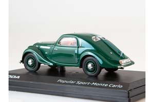SKODA POPULAR SPORT MONTE CARLO 1937 GREEN / SKODA ПОПУЛЯРНЫЙ СПОРТ МОНТЕ-КАРЛО 1937 ЗЕЛЕНЫЙ — фото 4