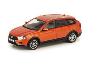 ВОЛЖСКИЙ АВТОМОБИЛЬ ВЕСТА КРОСС УНИВЕРСАЛ, 2020 ORANGE METALLIC