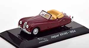 JAGUAR XK140 1954 DARKRED