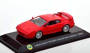 LOTUS ESPRIT V8 25TH ANIVERSARY 2002 RED