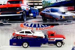 TRANSPORT HORIZON HAULER / 74 CHEVROLET VEGA PRO-STOCK (ДЛИНА МОДЕЛИ 6-10 СМ)