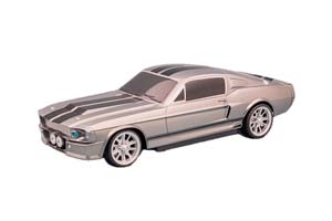 FORD MUSTANG SHELBY GT500 (1967) RC ELEANOR - FUORI IN 60 SECONDI - GONE IN SIXTY SECONDS, GREY MET BLACK (НА ПУЛЬТЕ)