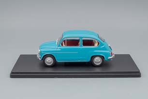 FIAT 600 1957 LIGHTBLUE — фото 3