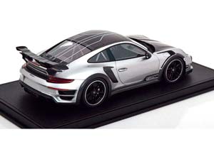PORSCHE 911 (992) TURBO TECHART GTSTREET R SILVER CARBON — фото 2