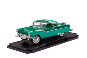 FORD CROWN VICTORIA FAIRLANE 1955 БИРЮЗОВЫЙ С ЗЕЛЕНЫМ — фото 12