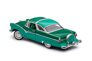 FORD CROWN VICTORIA FAIRLANE 1955 БИРЮЗОВЫЙ С ЗЕЛЕНЫМ — фото 2