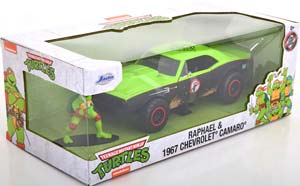 CHEVROLET CAMARO FROM THE SERIES TURTLES 1967 LIGHTGREEN BLACK — фото 5