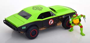 CHEVROLET CAMARO FROM THE SERIES TURTLES 1967 LIGHTGREEN BLACK — фото 2