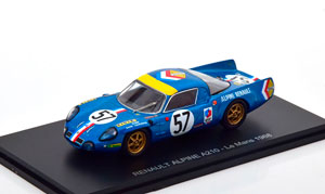 RENAULT ALPINE A210 NO 57 24H LE MANS 1968