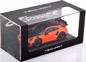 PORSCHE 911 (992) TURBO TECHART GTSTREET R ORANGE CARBON — фото 3