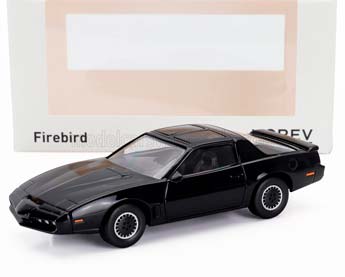 PONTIAC FIREBIRD KITT KNIGHT RIDER 1982 BLACK