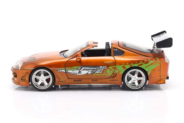 TOYOTA SUPRA METALLIC ORANGE JADA TOYS / ТОЙОТА СУПРА МЕТАЛЛИК ОРАНЖЕВЫЙ ДЖАДА ТОЙС — фото 4