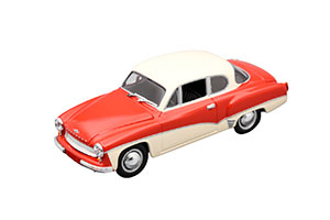 WARTBURG A 311 COUPE 1958 RED/WHITE